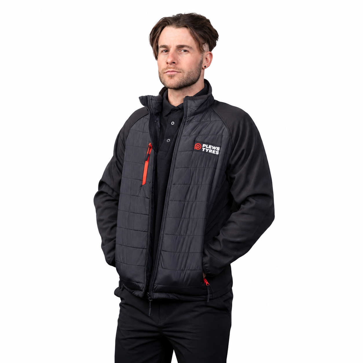Chamarra Softshell Plews Tyres Team Oficial