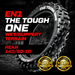Llanta Plews Tyres EN1 The Tough One Spec A 13mm 140/80-18 Xtreme Trasera