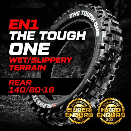Llanta Plews Tyres EN1 The Tough One Spec A 13mm 140/80-18 Xtreme Trasera