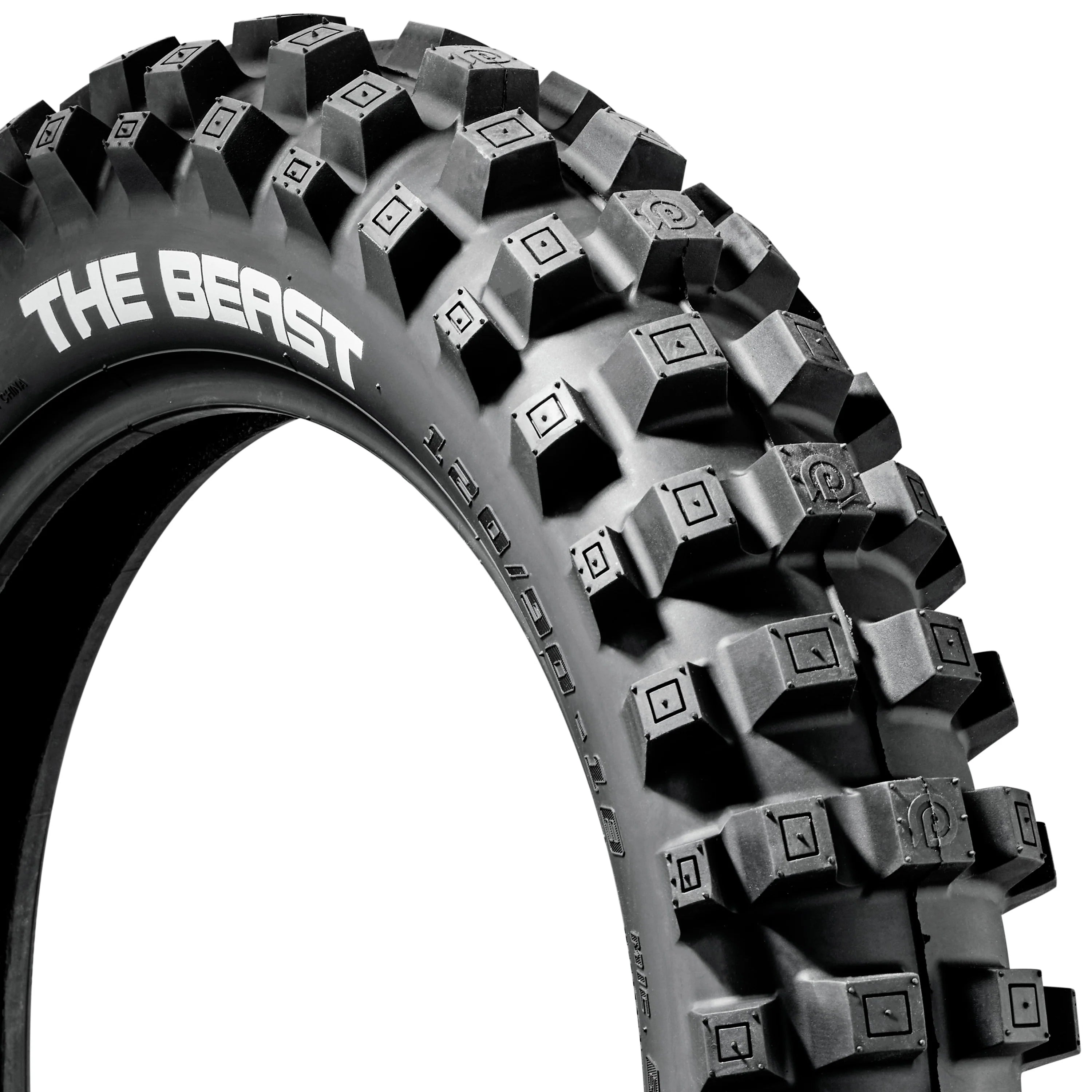 Llanta Plews Tyres The Beast Extreme/Hybrid 120/100-18 Trasera para Enduro