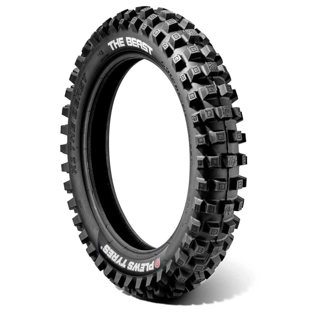 Llanta Plews Tyres The Beast Trail Compound 120/100-18 Trasera para Enduro