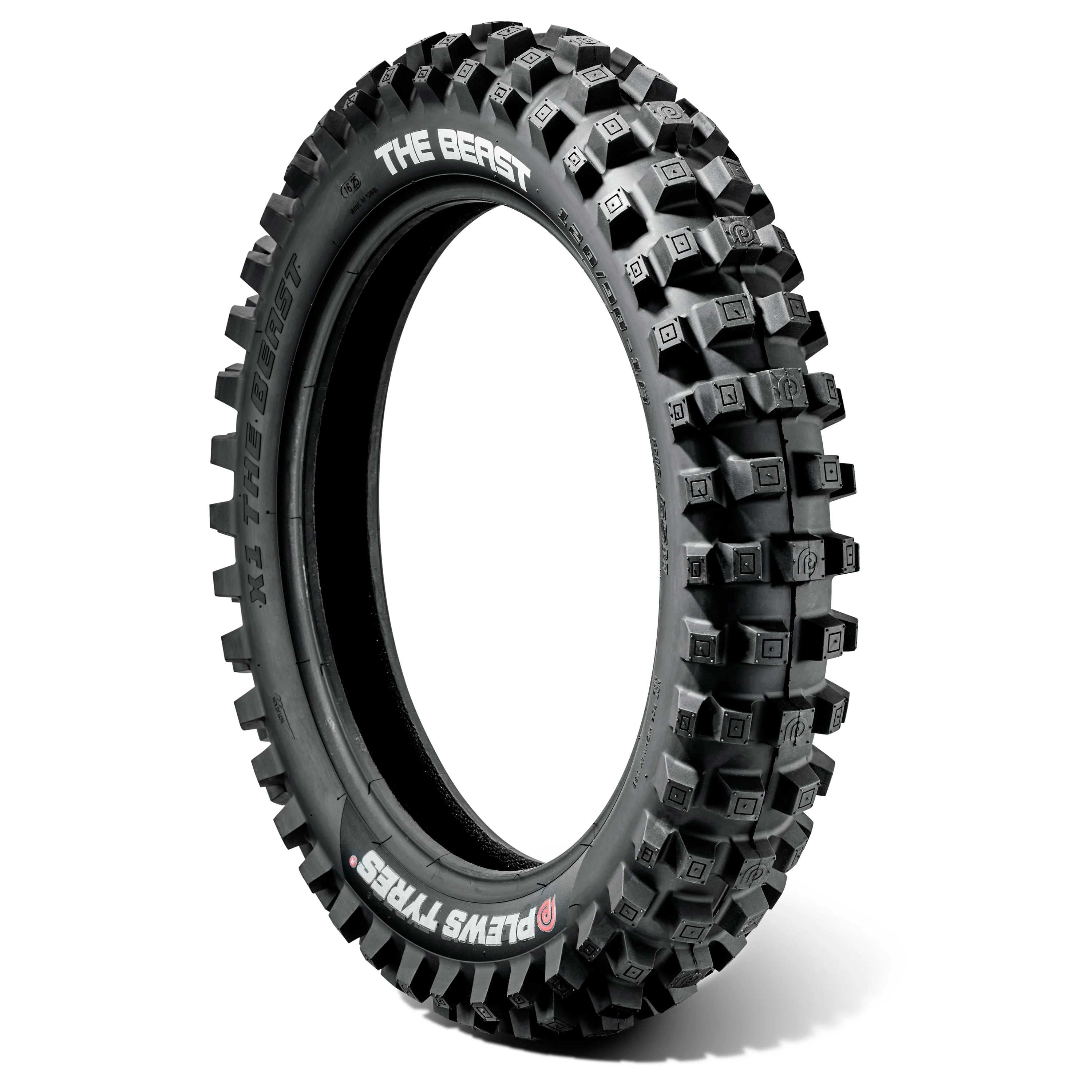 Llanta Plews Tyres The Beast Trail Compound 120/100-18 Trasera para Enduro