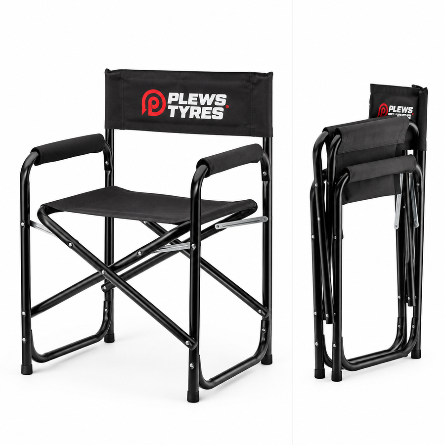 Silla Plegable Pit Crew Plews Tyres